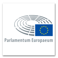 Logo Besucherzentrum EU Parlament